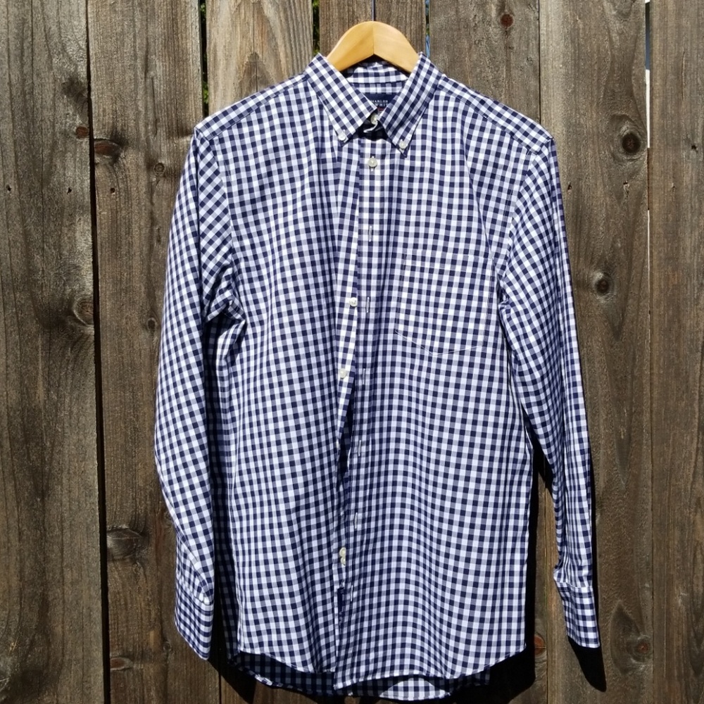 *Donated* Charles Tyrwhitt Weekend L/S blueChck M